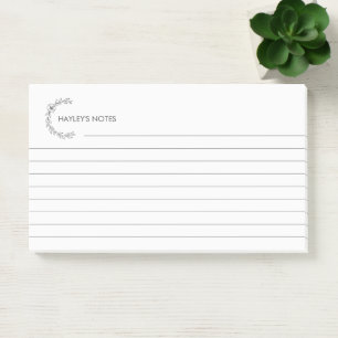 Custom Personalised Lined 3M Post-it® Notes