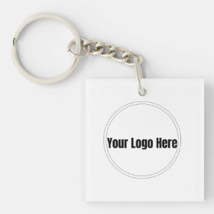 Custom Personalised Logo Key Ring