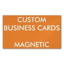 Custom Personalised Magnetic Business Cards Blank