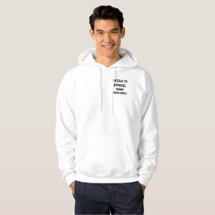 Custom Personalised Men's HOODIE SWEATSHIRT