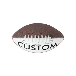 Custom Personalised Mini Football Blank Template American Football