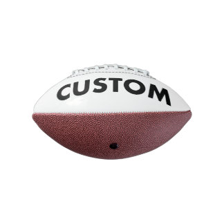 Custom Personalised Mini Football Blank Template American Football