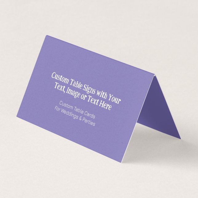 Custom Personalised Minimalist Wedding Table Card (Front)