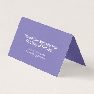Custom Personalised Minimalist Wedding Table Card