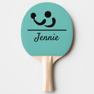 Custom Personalised Monogrammed Ping Pong Paddle