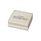Custom Personalised Name Return Address Maple Wood