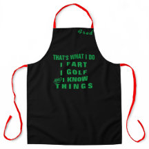 Custom Personalised Name "Thats What I Do" Golfer