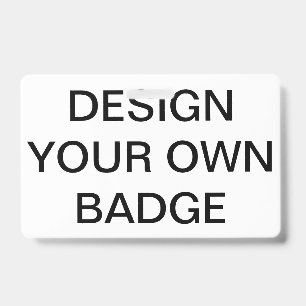 Custom Personalised OFFICE EVENT EXHIBITION BADGE ID Badge