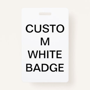 Custom Personalised OFFICE EVENT IDENTITY BADGE ID Badge