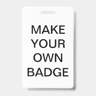 Custom Personalised OFFICE EVENT IDENTITY BADGE ID Badge