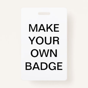 Custom Personalised OFFICE EVENT IDENTITY BADGE ID Badge