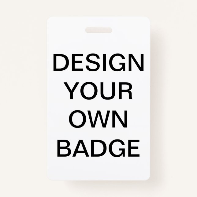 Custom Personalised OFFICE EVENT IDENTITY BADGE ID Badge (Front)