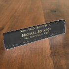 Custom Personalised Office Title Desk Name Plate