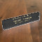 Custom Personalised Office Title Desk Name Plate