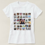 Custom Personalised One Of A Kind Photo Collage T-Shirt<br><div class="desc">Custom Personalised One Of A Kind Photo Collage shirts from Ricaso - 33 Photo Collage Template Design .. simply add your own photographs to this great custom t-shirt .. easy to personalise .. customisable photo templates tees for him her and them huge selection to choose from</div>