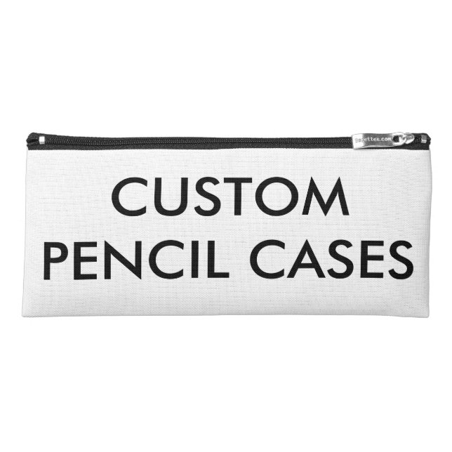 Custom Personalised Pencil Case Blank Template (Front)