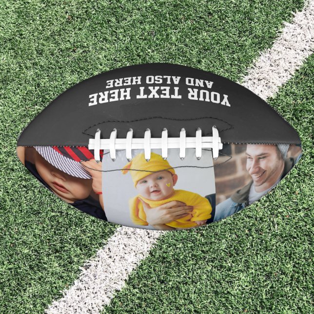 Custom Personalised Photo and Text American Football (Creator Uploaded)