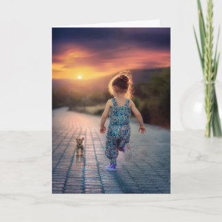 Custom Personalised Photo  Card