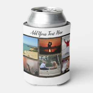 Custom Personalised Photo Collage Stubby Holder