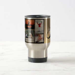 Custom Personalised Photo Collage Travel Mug