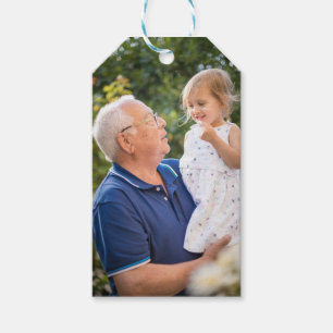 Custom Personalised Photo Gift Tags