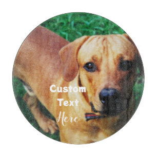 Custom Personalised Photo Glass Cutting Board