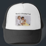 Custom Personalised Photo Hats<br><div class="desc">Add your own photo and text to these top quality hats - great for Father's Day or anytime!</div>