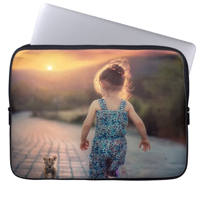 Custom Personalised Photo  Laptop Sleeve (Front)