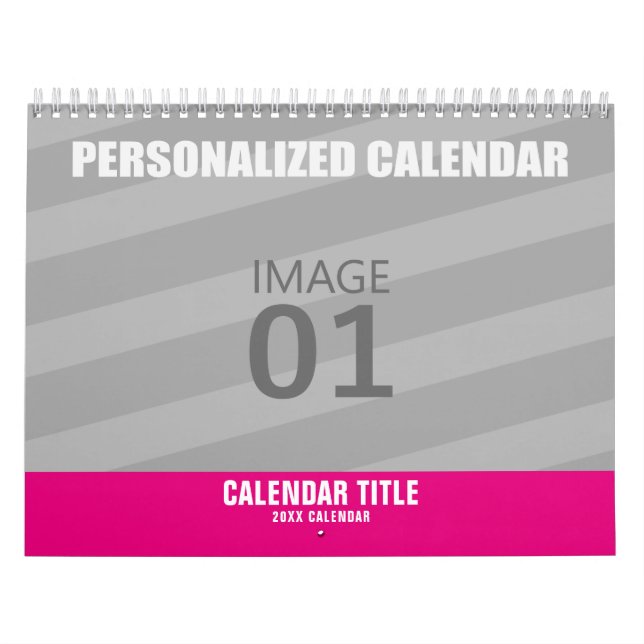 Custom Personalised Photo Make Your Own 2025 Calendar (Cover)