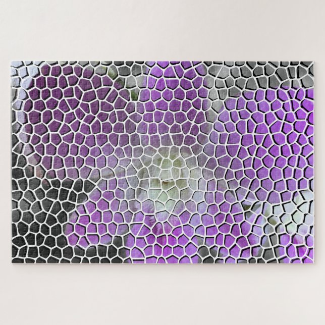 Custom Personalised Photo Mosaic Jigsaw Puzzle (Horizontal)