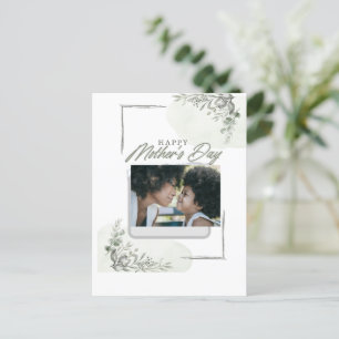 Custom personalised photo mother's day  postcard