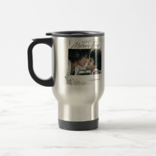 Custom personalised photo mother's day travel mug