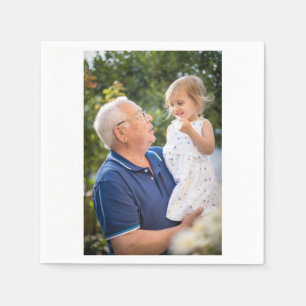 Custom Personalised Photo Napkin