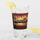 Custom Personalised Photo Pint Glass