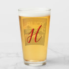 Custom Personalised Photo Pint Glass