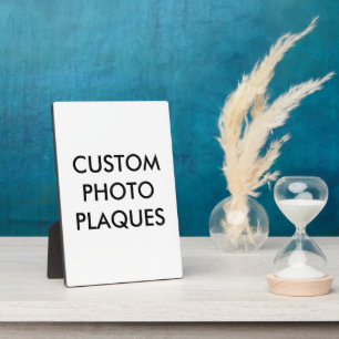 Custom Personalised Photo Plaque Blank Template