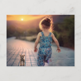 Custom Personalised Photo Postcard