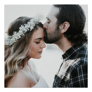 Custom Personalised Photo  Poster