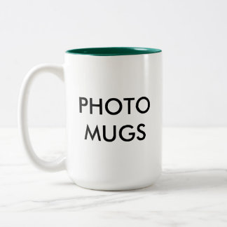 Custom Personalised Photo Two-Tone Mug Blank