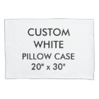 Custom Personalised Pillow Case 20" x 30"
