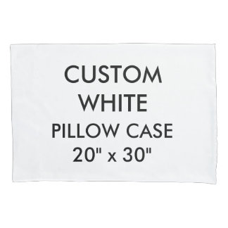 Custom Personalised Pillow Case 20" x 30"