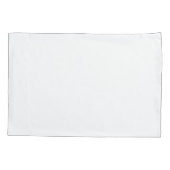 Custom Personalised Pillow Case 20" x 30" (Back)