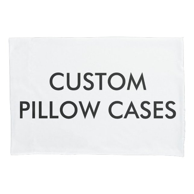 Custom Personalised Pillowcase Blank Template (Front)