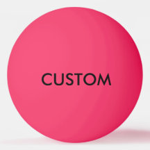 Custom Personalised Ping Pong Ball Blank Template
