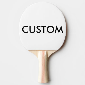 Custom Personalised Ping Pong Paddle (Bat) Blank