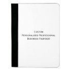 Custom Personalised Professional Business Padfolio
