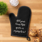 Custom Personalised Quote Saying Script Black