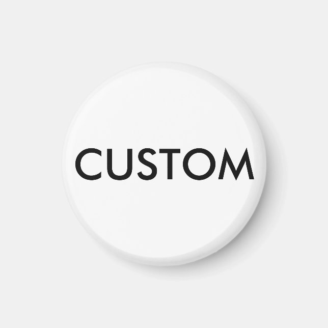 Custom Personalised Refrigerator Magnet Blank (Front)