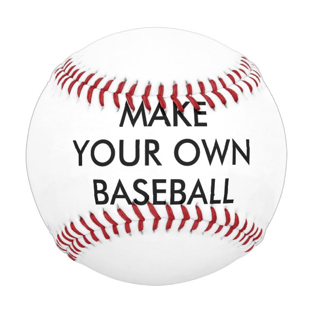 Custom Personalised Regulation Size Baseball (Front)