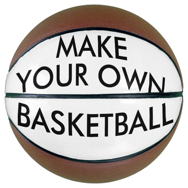 Custom Personalised Regulation Size Basketball (Front)